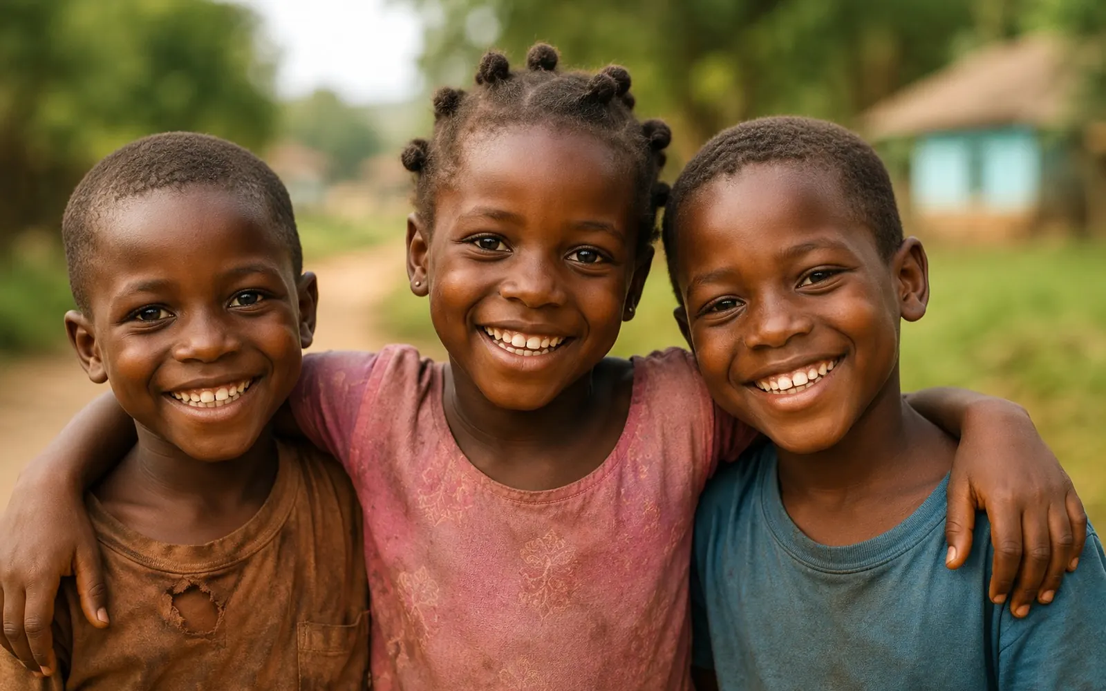 Children reached through humanitarian support